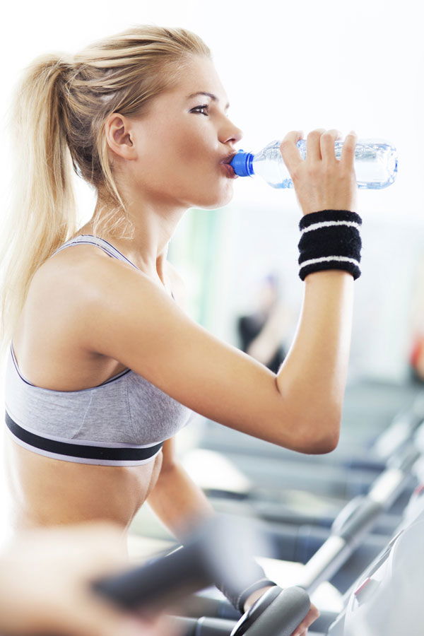Fitnessstudio: Essen & Trinken