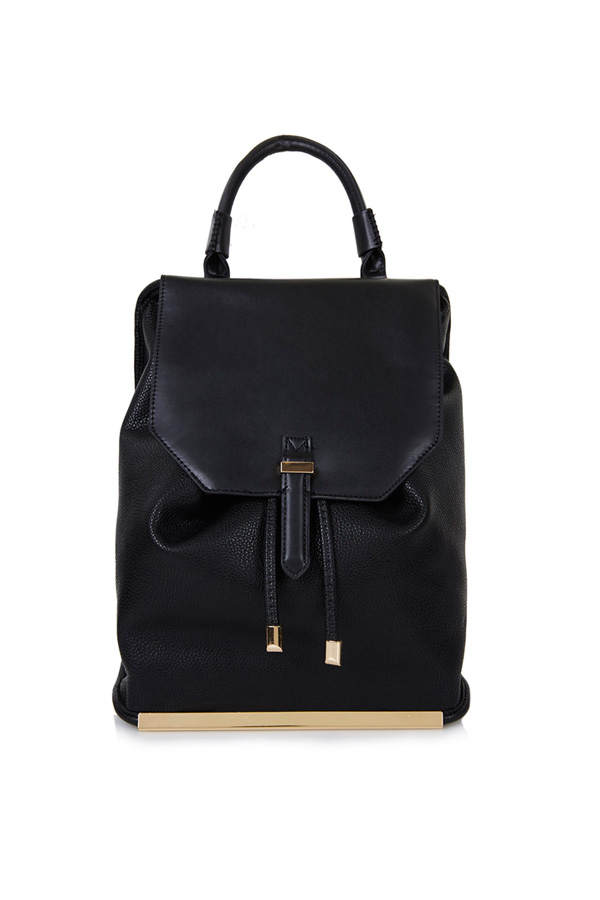 Leder-Rucksack von Topshop.com