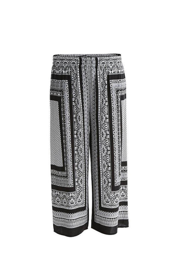 Sommerliche Culottes mit Print von Vila