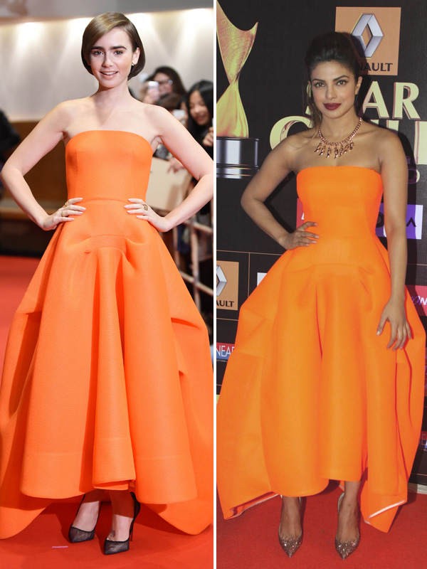 Lily Collins vs. Priyanka Chopra