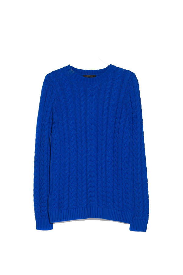 Blauer Pullover von Mango