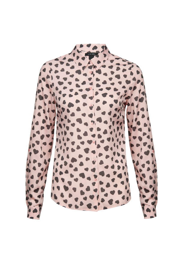 Herzchen-Bluse von New Yorker