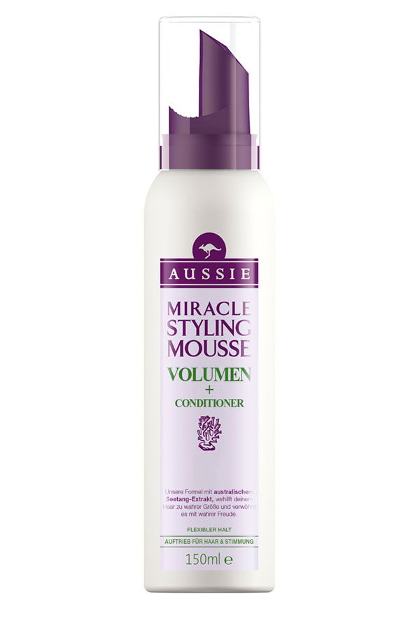 Aussie Miracle Styling Mousse Volumen + Conditioner