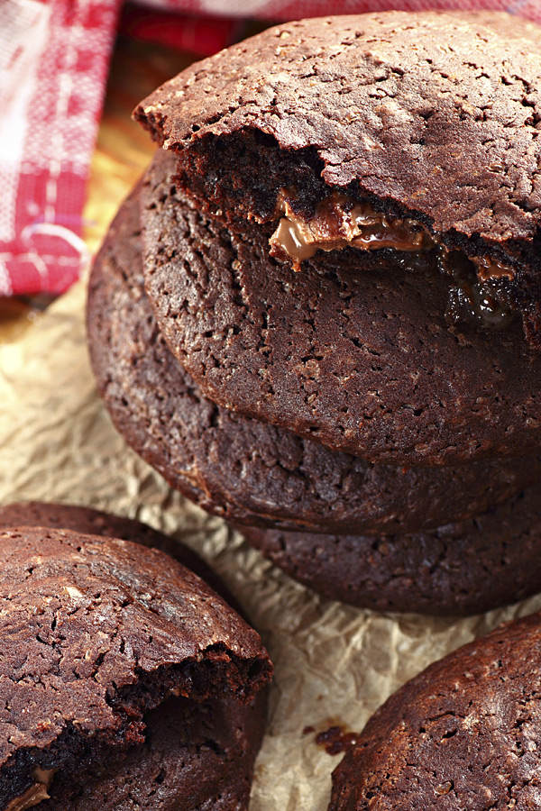 Einfache Schoko-Cookies mit Nutella