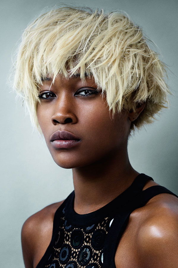 Pixie Cut fransig