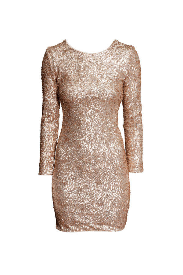 Glitzer-Kleid von H&M