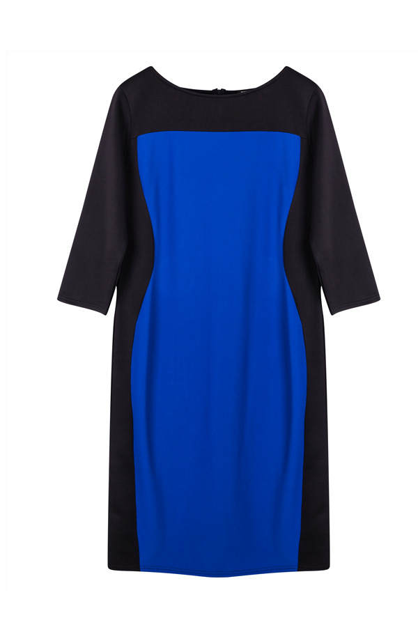 Blau-Schwarzes Kleid von Missguided+