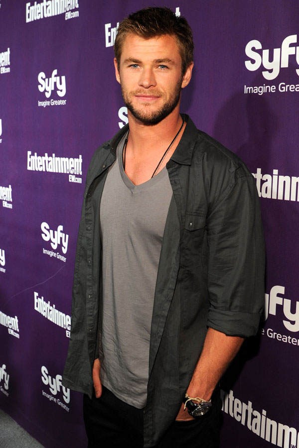 Chris Hemsworth „Thor“: Vorher