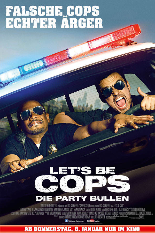 Let's be Cops - Die Party Bullen: Kinotrailer