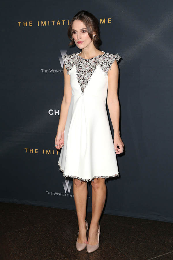 Keira Knightley im Steinchen-Kleid