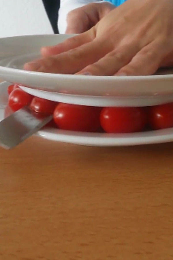 Life Hack: Tomatensalat