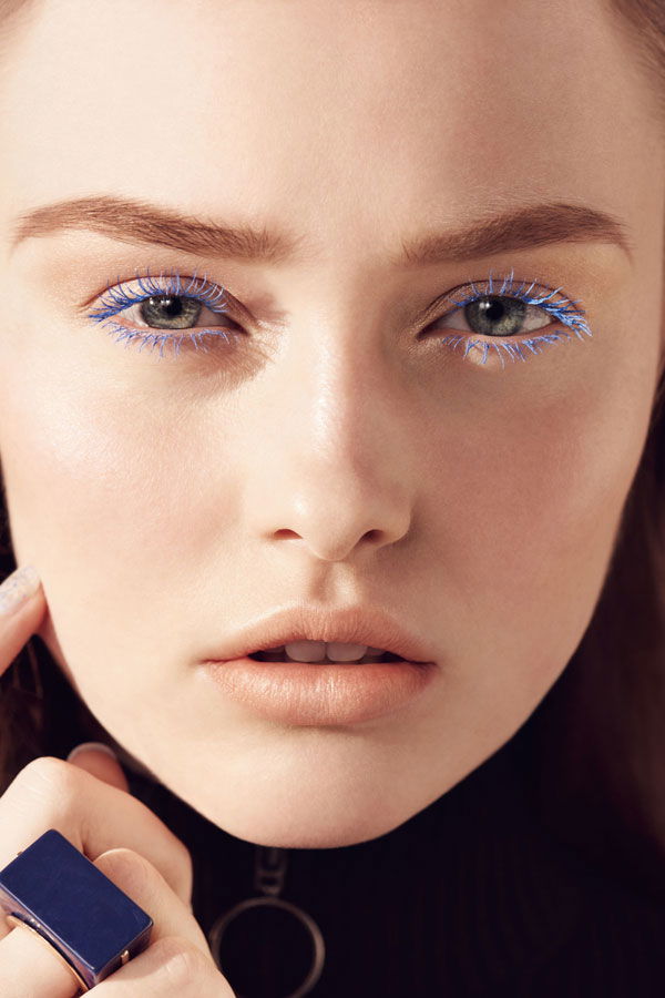 Make-up Trend: bunte Wimpern