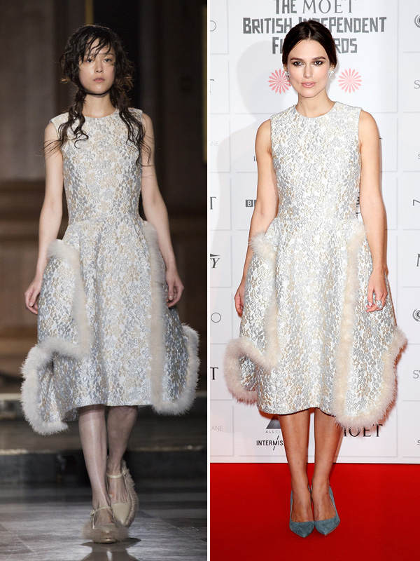 Keira Knightley in Simone Rocha