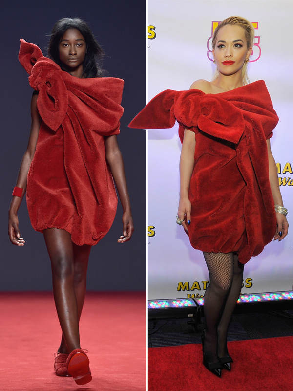 Rita Ora in Viktor & Rolf