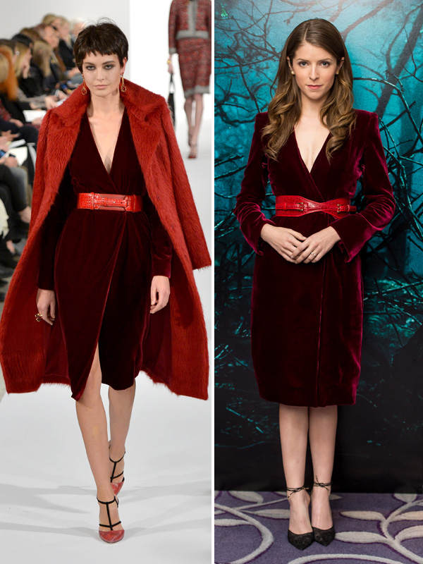 Anna Kendrick in Oscar de la Renta