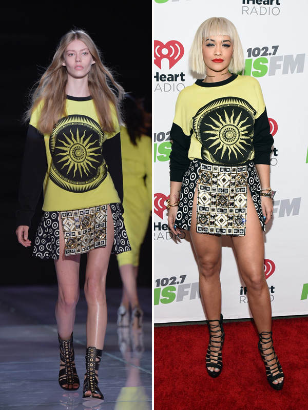 Rita Ora in Fausto Puglisi