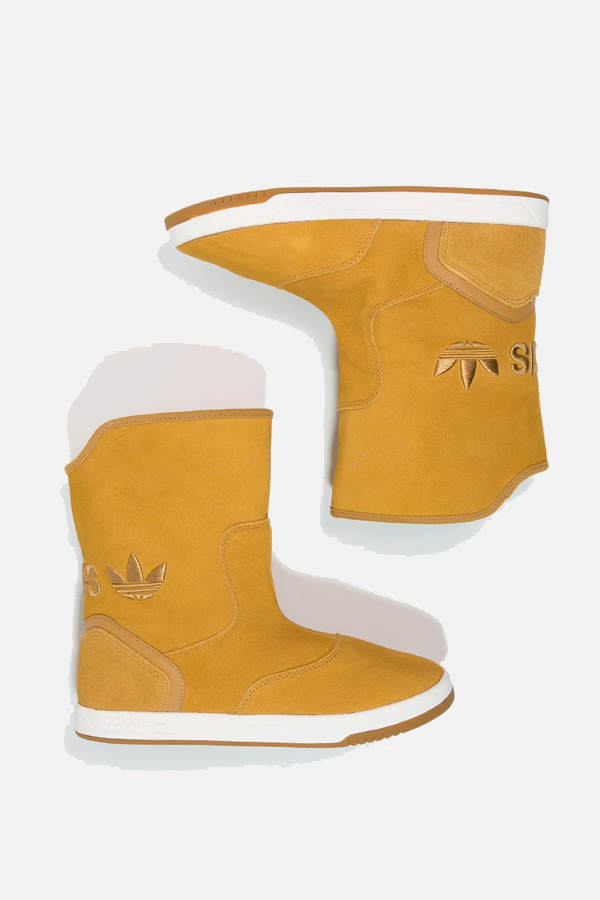 Gelbe Winterboots von adidas