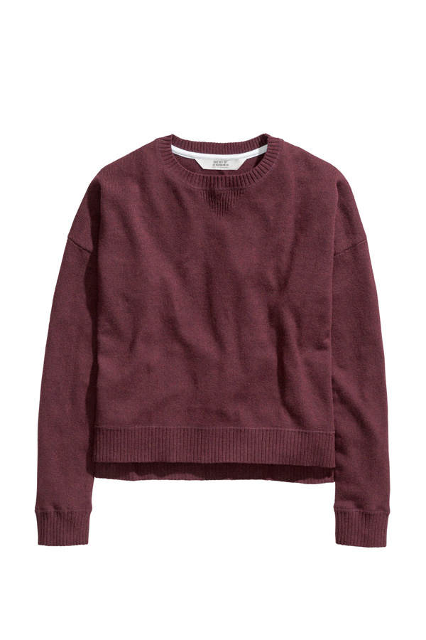 Weinroter Pullover von H&M