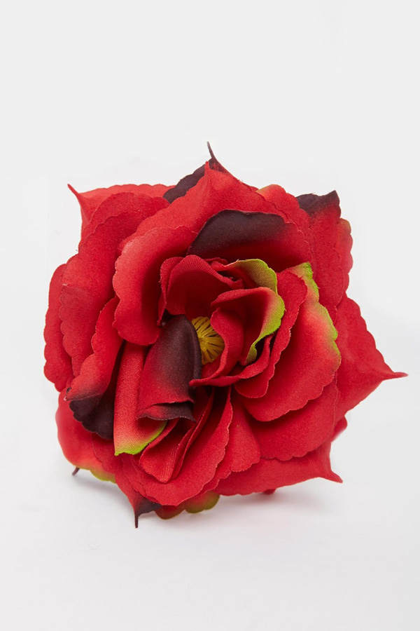 Blume im Haar