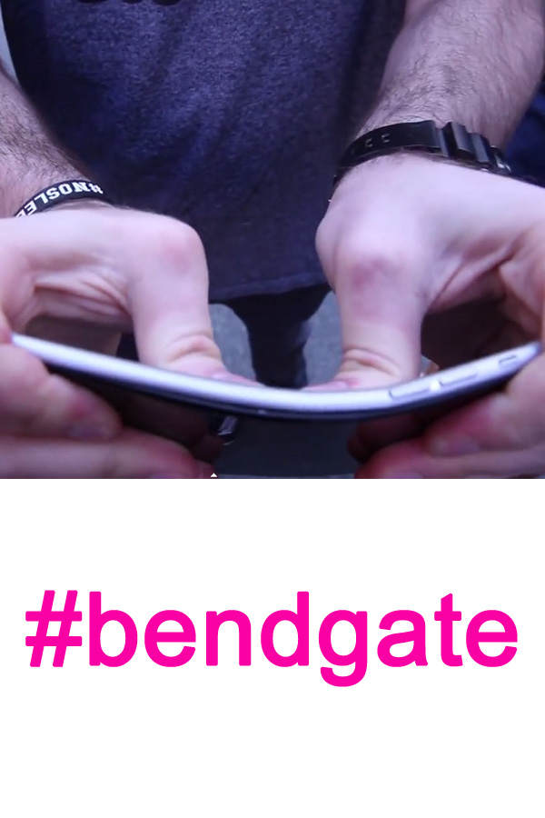 #Bendgate-Affäre des iPhone 6
