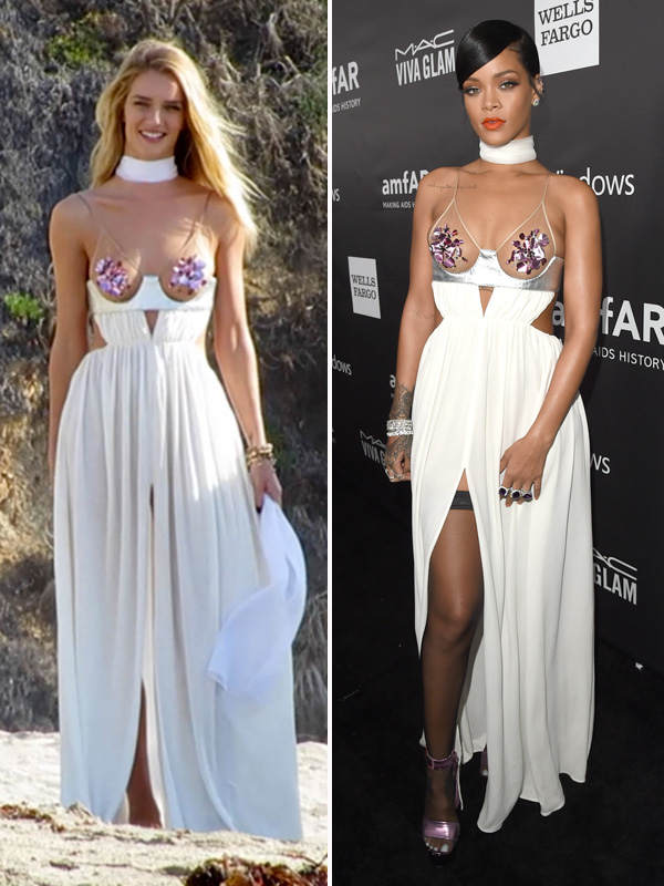 Rosie Huntington-Whiteley vs. Rihanna