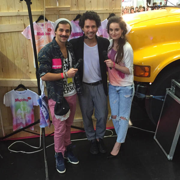 Boris Entrup mit Younes und Jill