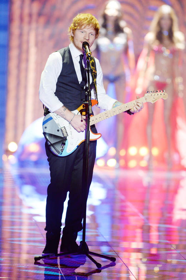 Ed Sheeran bei Victoria's Secret 2014