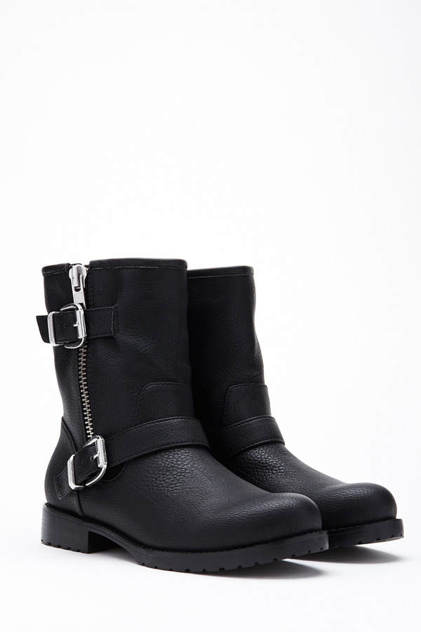 Bikerboots von Forever 21