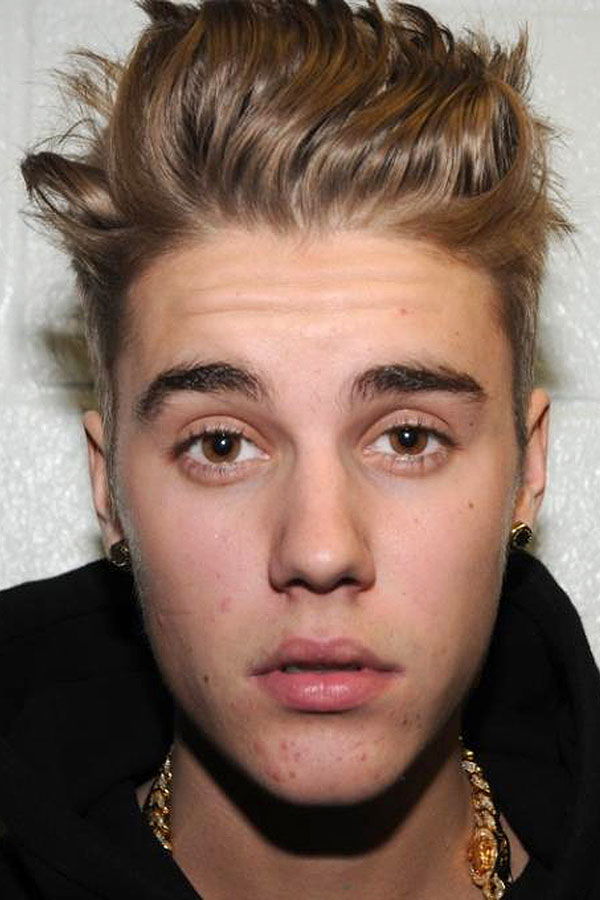 Justin Bieber Polizeifoto