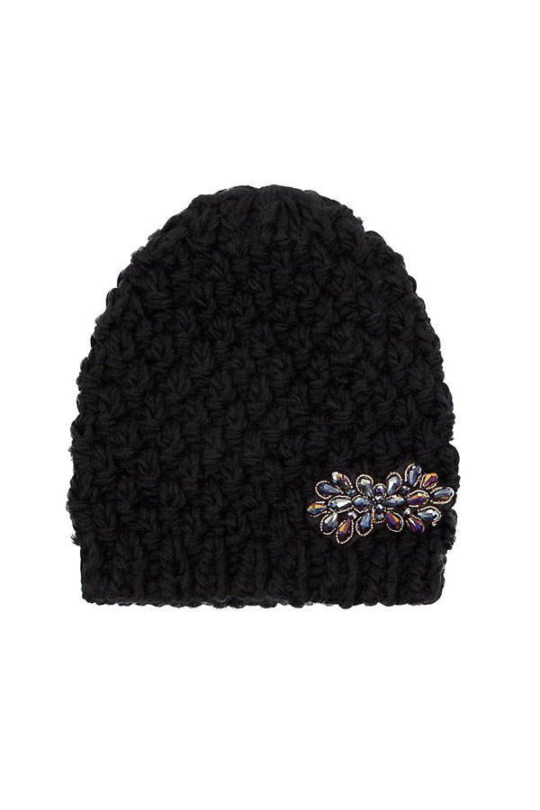 Mütze mit Schmucksteinen von Newlook.com