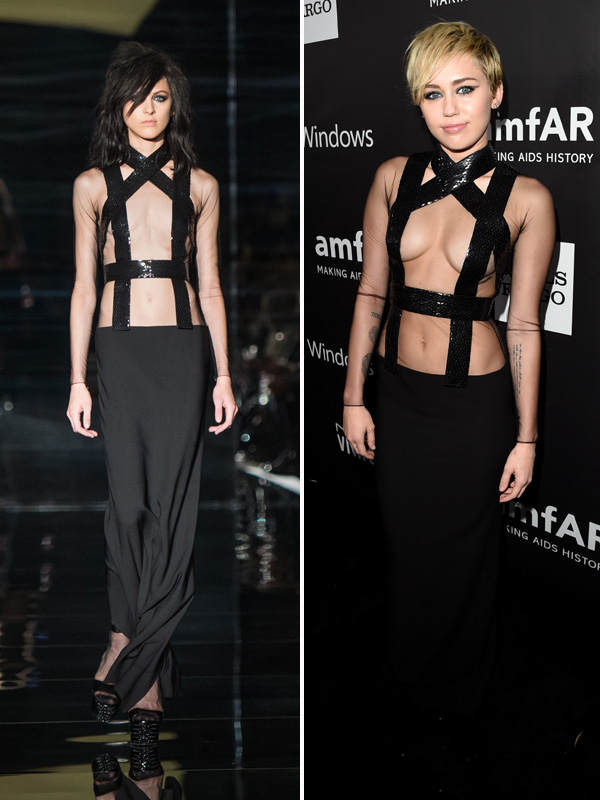 Miley Cyrus in Tom Ford