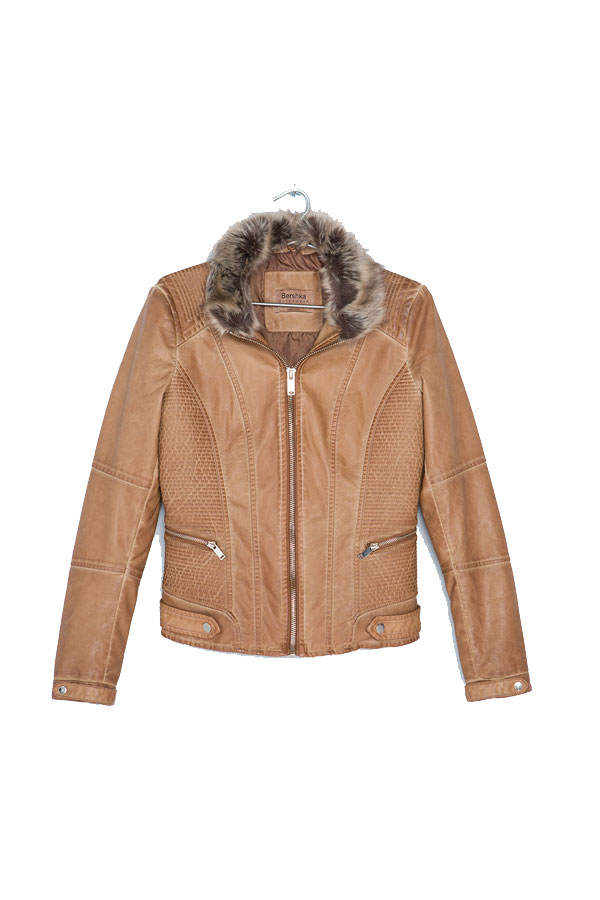 Lederjacke von Bershka