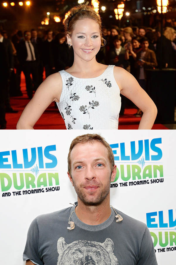 Jennifer Lawrence & Chris Martin