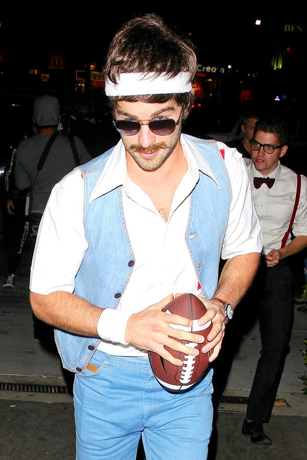 Chace Crawford im Retro-Look - Halloween 2014