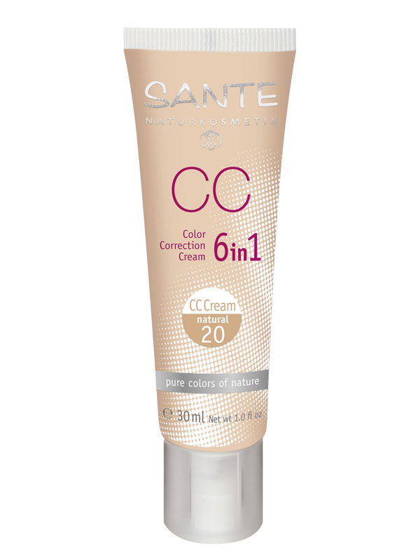 Vegan: Sante 6in1 Color Correction CC Cream