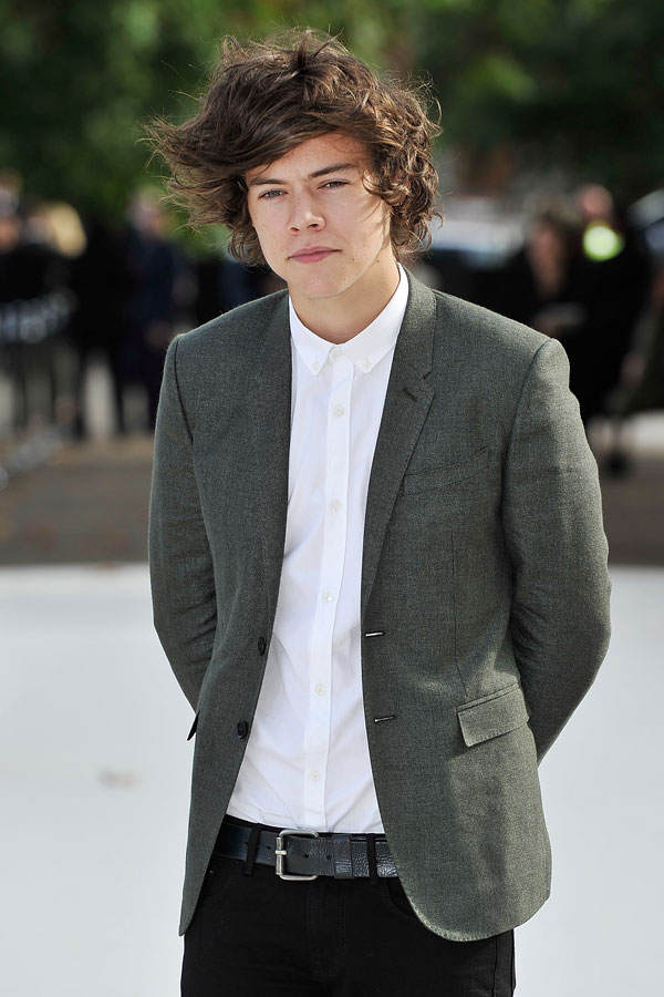 Harry Styles mit Seiten-Tolle