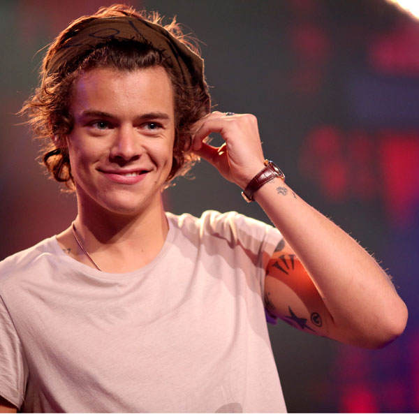 Look von Harry Styles