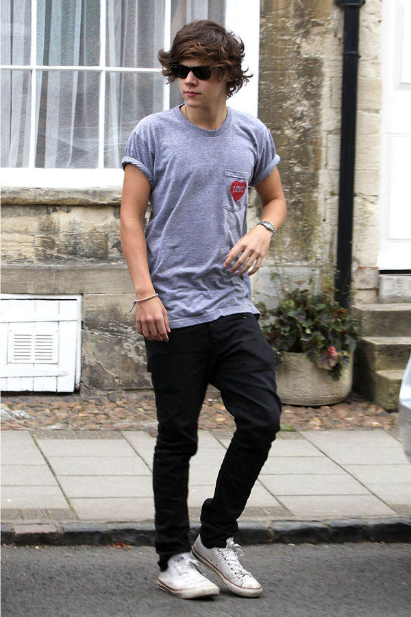 Harry Styles mit Wuschelkopf