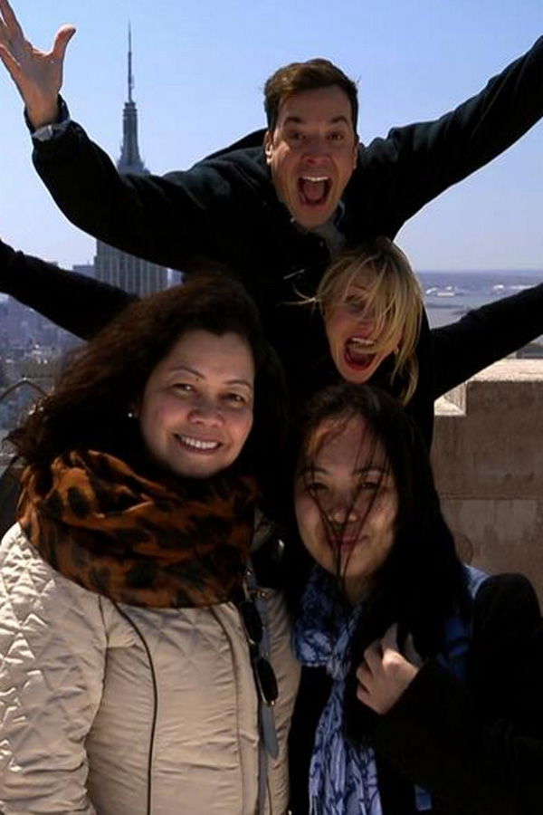 Photobomb: Cameron Diaz