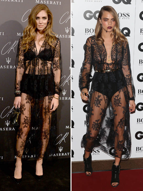 Chiara Ferragni vs. Cara Delevingne