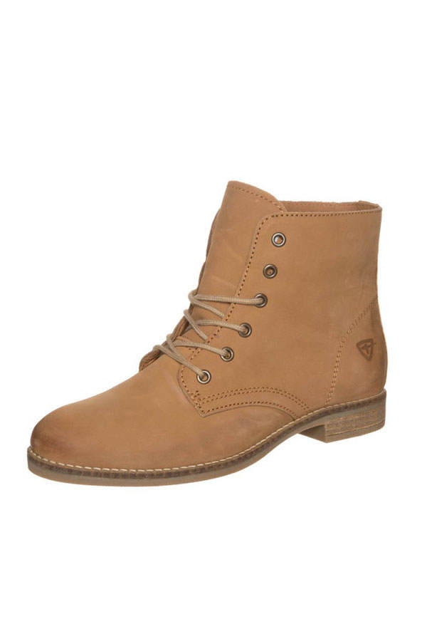 Beige Stiefel vn Tamaris