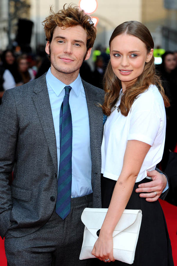 Sam Claflin und seine Frau Laura Haddock