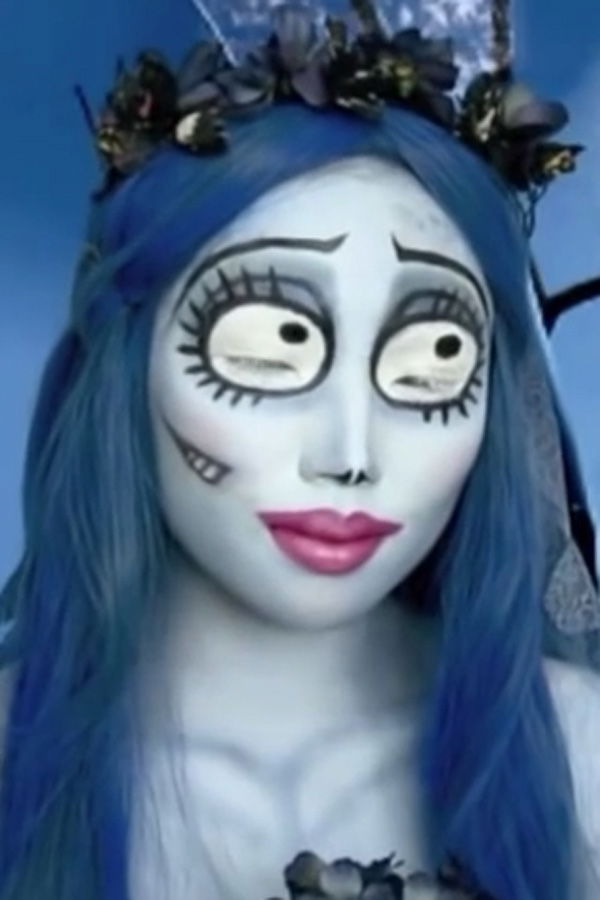 Halloween Schminktipps: Corpse Bride
