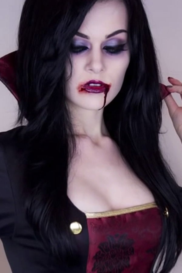 Vampir-Make-up