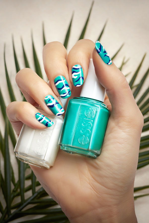 essie Nailista camo waves