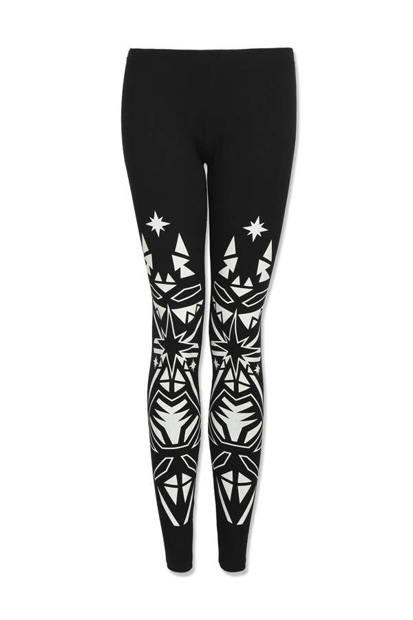 Schwarz-Weiße Leggings von Tally Weijl