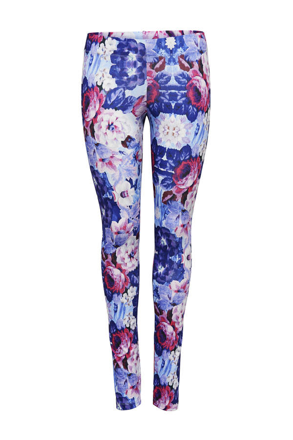 Bunte Blumen-Leggings von Only