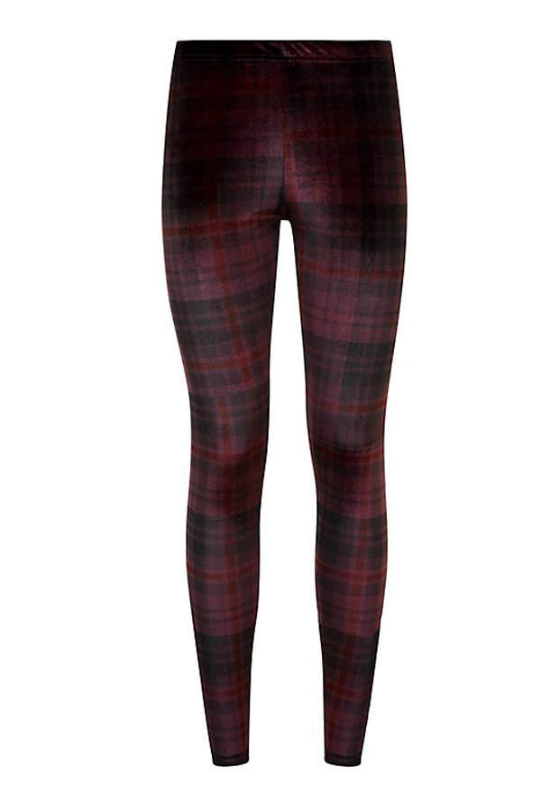 Samt-Leggings von New Look