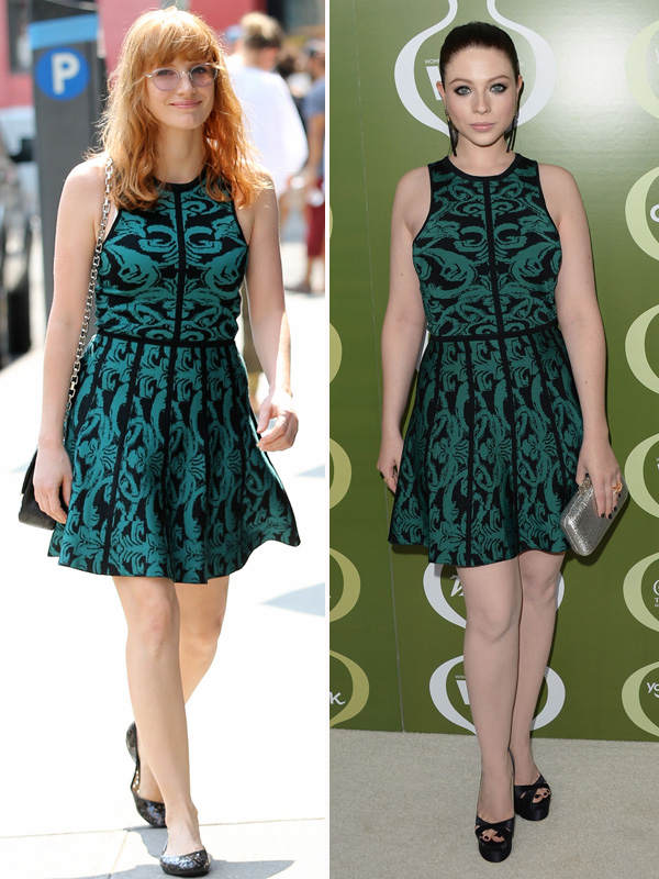 Jessica Chastain vs. Michelle Trachtenberg