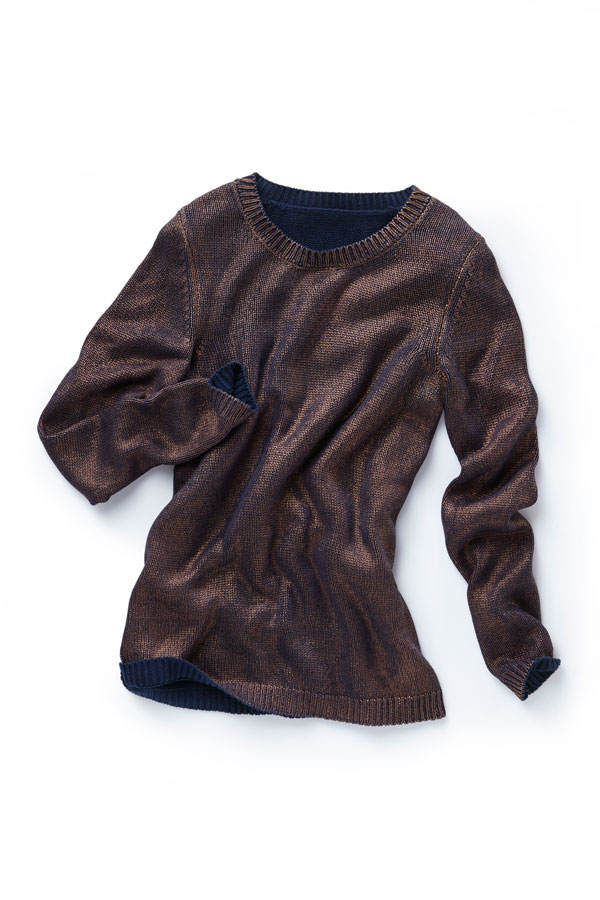 Metallic-Look Pullover von Tchibo